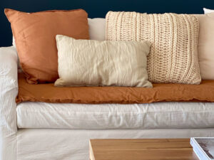 Pillow de Lienzo Desflecado