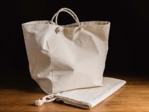 Bolso Cordón con Lona de Playa