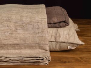 Pie de Cama Lino Batik
