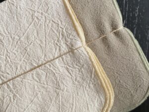 Set x 4 Servilletas de Lienzo con Overlock