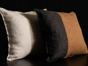 NEW IN! Almohadón Lino Arpillera Dúo