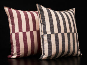 NEW IN! Almohadón Lienzo Rayas
