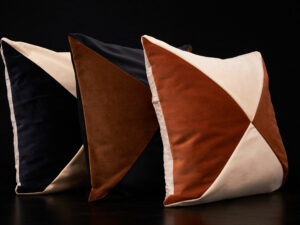 NEW IN! Almohadón Terciopelo Rombos